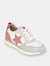 Samantha White Star Sneakers - White