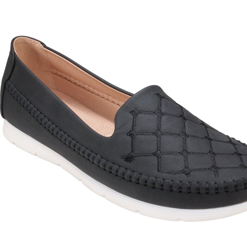 Shop Gc Shoes Soria Black Flat Sandals