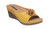 Sydney Yellow Wedge Sandals - Yellow