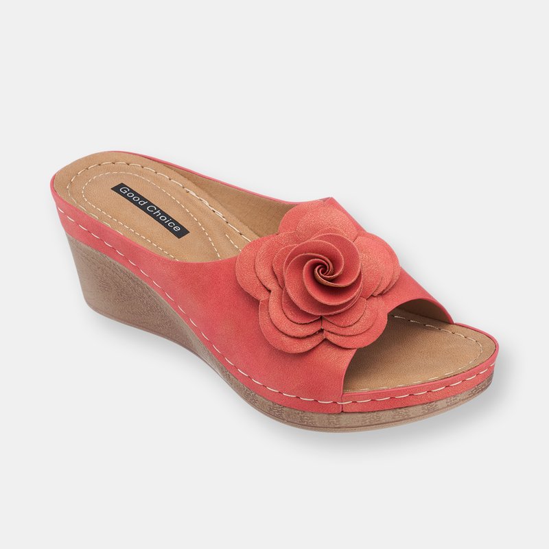 Gc Shoes Tokyo Coral Wedge Sandals