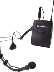 Single channel UHF Wireless system - headset/lavalier- 517.6MHz