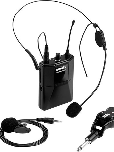 Gemini Single channel UHF Wireless system - headset/lavalier- 517.6MHz product