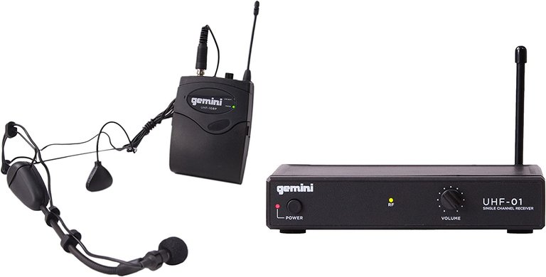 Single Channel UHF Wireless System - Headset/Lavalier (533.7MHz)