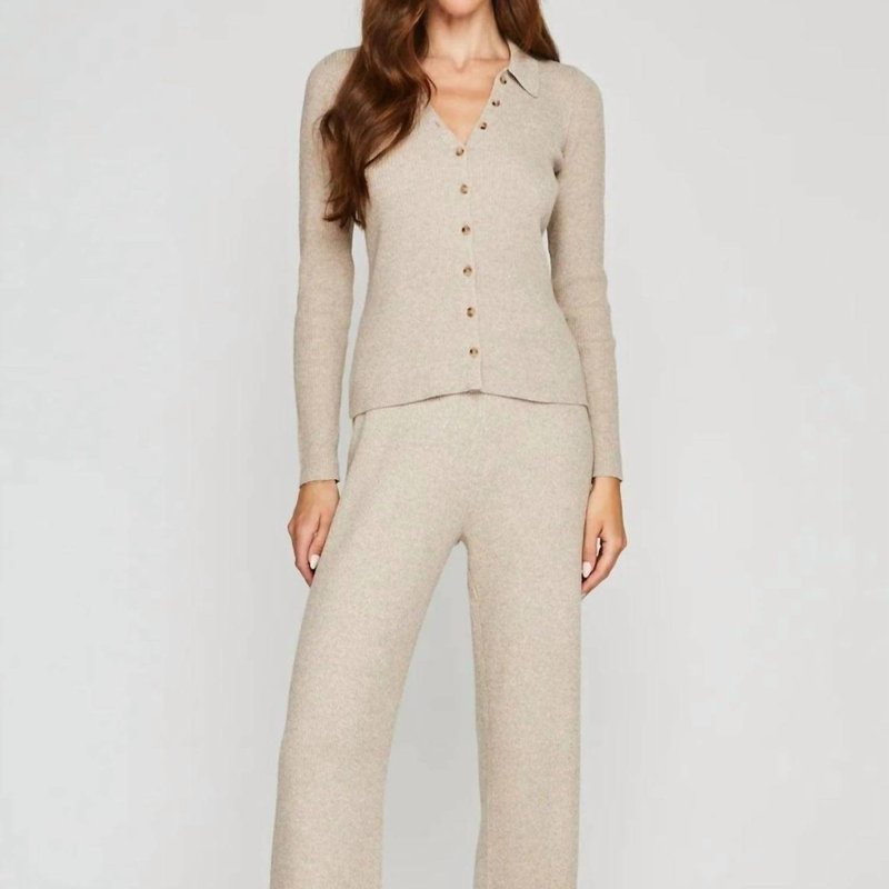 Shop Gentle Fawn Piper Pants In Heather Taupe In Brown