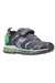 Geox Boys J Android B Touch Fastening Sneaker (Black/Green) - Black/Green