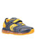 Geox Boys J Android B Touch Fastening Sneaker (Navy/Dark Yellow) - Navy/Dark Yellow