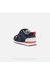 Geox Boys Rishon Leather Sneakers (Navy)
