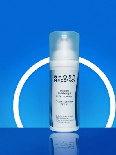 Ghost Democracy Invisible: Lightweight Daily Face Sunscreen SPF33 product