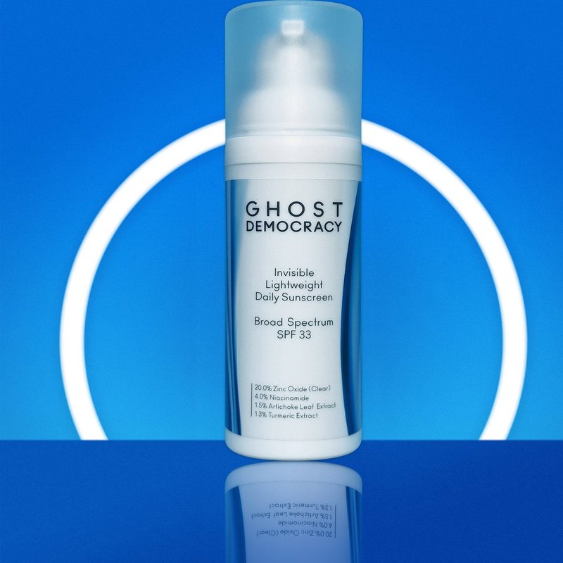 Ghost Democracy Invisible: Lightweight Daily Sunscreen Spf33