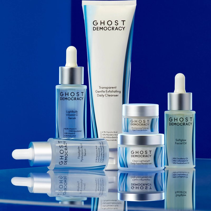 Ghost Democracy The Complete Collection: Cleanser, 2 Serums, Moisturizer, Eye, Oil