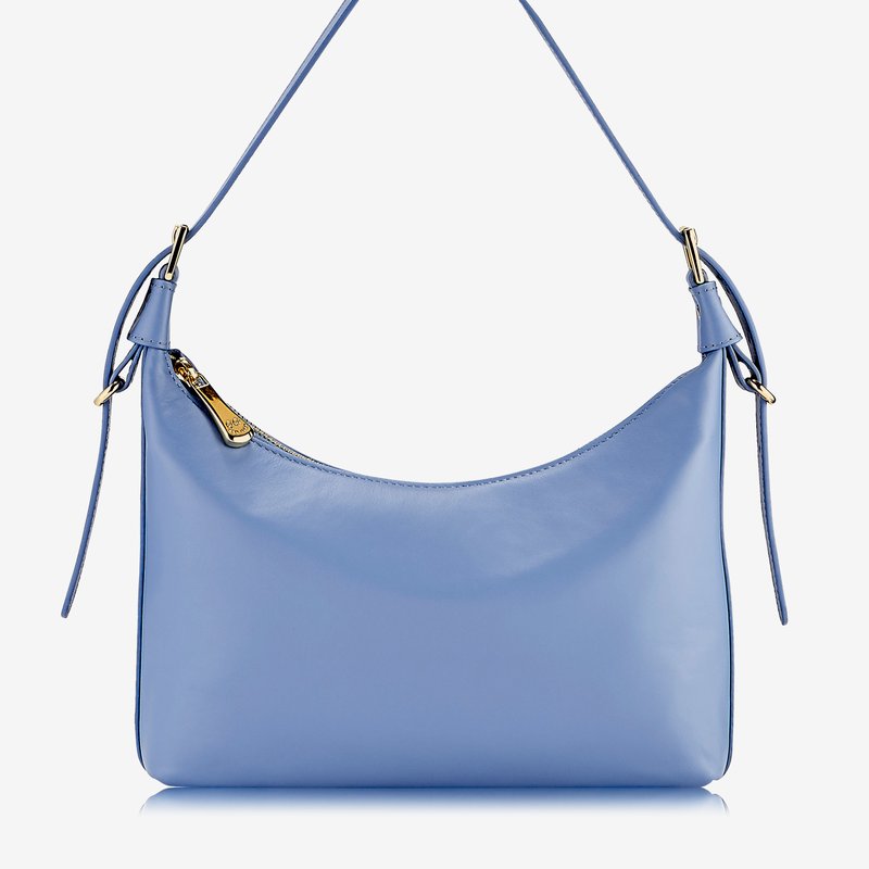 Shop Gigi New York Blake Shoulder Bag In Blue