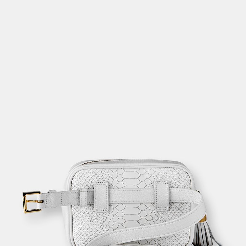Shop Gigi New York Kylie Belt Bag In White