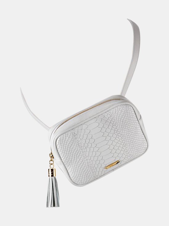 Shop Gigi New York Kylie Belt Bag In White