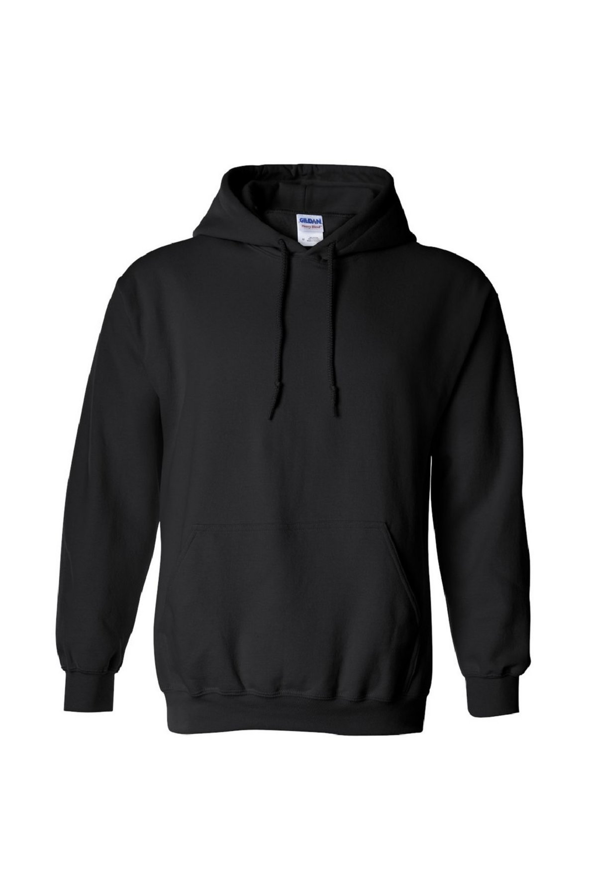 gildan heavy blend black hoodie