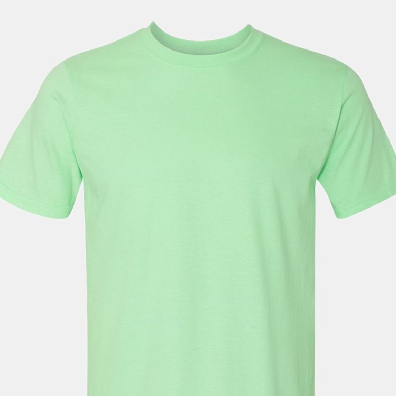 Gildan Mens Short Sleeve Soft-style T-shirt (mint Green)