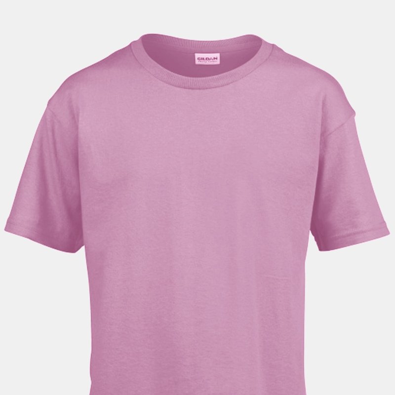 Gildan Mens Softstyle T-shirt (charity Pink)
