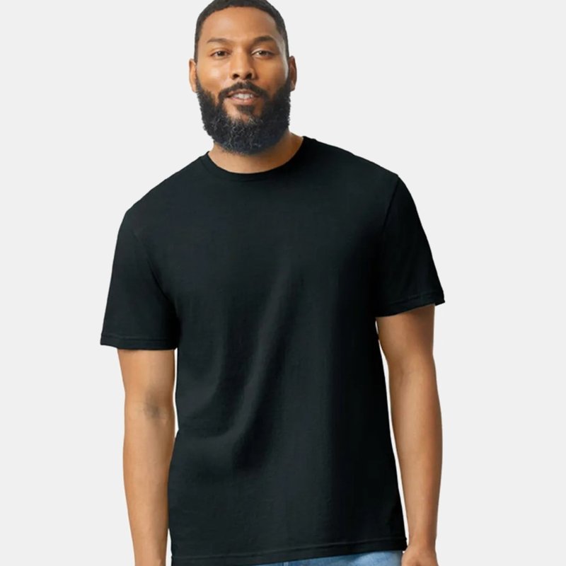 Gildan Unisex Adult Cvc T-shirt (pitch Black)