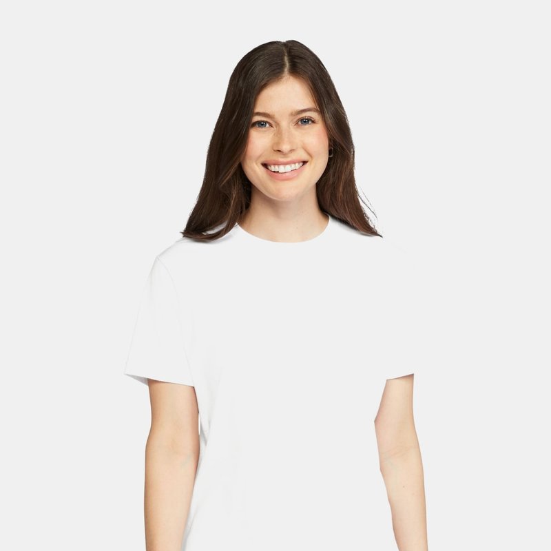 Gildan Womens/ladies Softstyle Plain Cvc T-shirt (white)