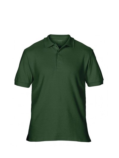 Gildan Mens Double Piqué Polo Shirt - Forest Green product