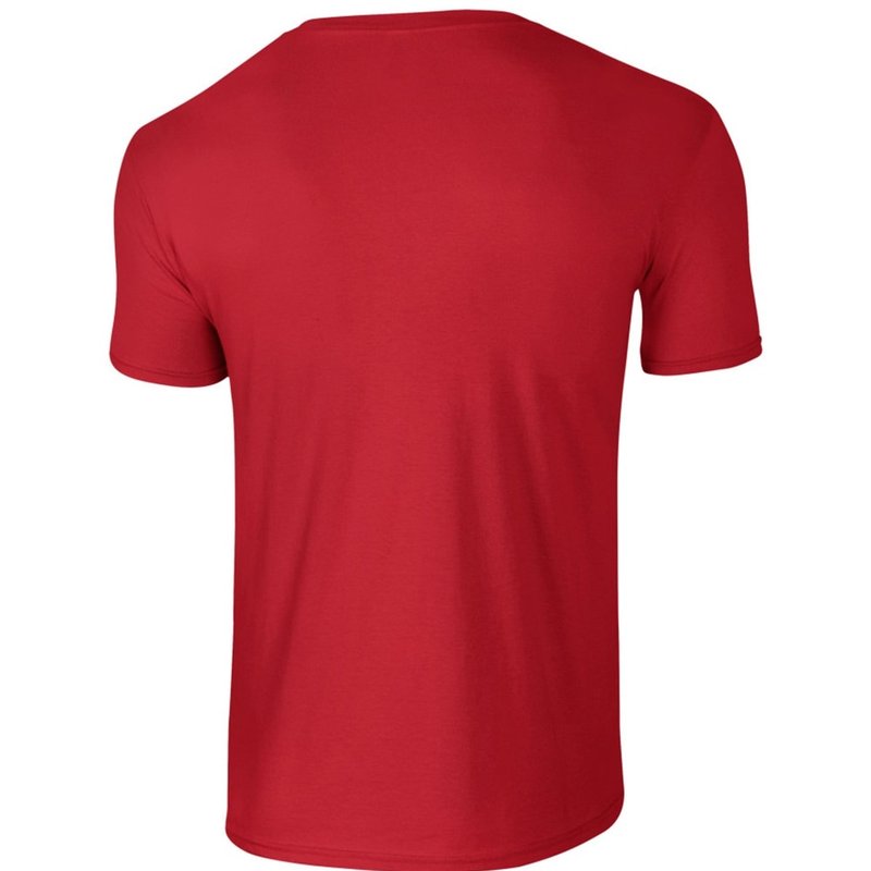 Gildan Mens Short Sleeve Soft-style T-shirt In Red