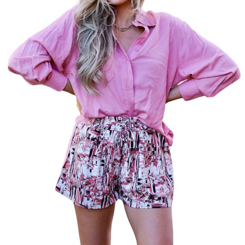 Shop Glam Business In The Front Shirt In Pink