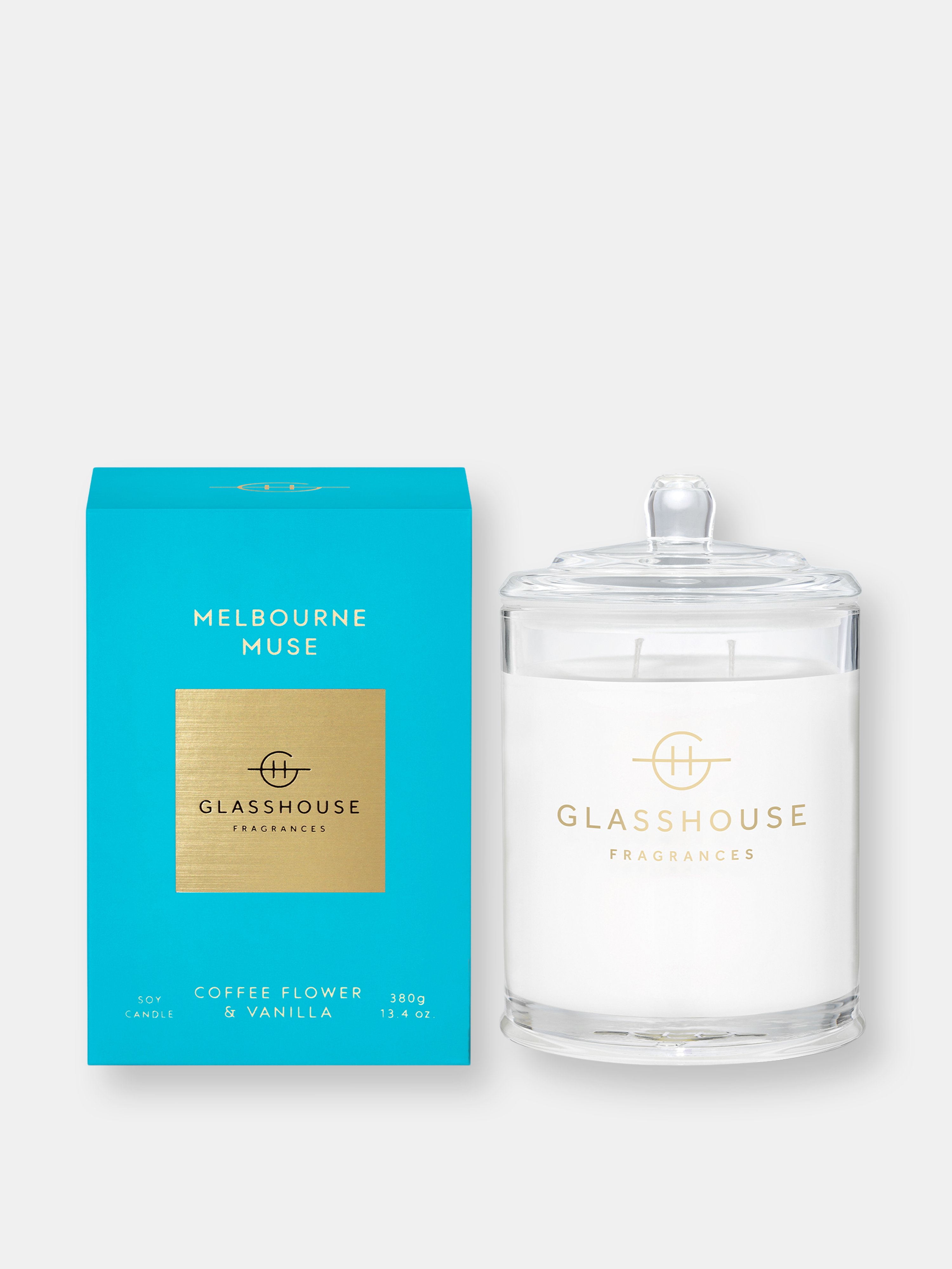 Glasshouse Fragrances Melbourne Muse 380g Triple Scented Soy Candle