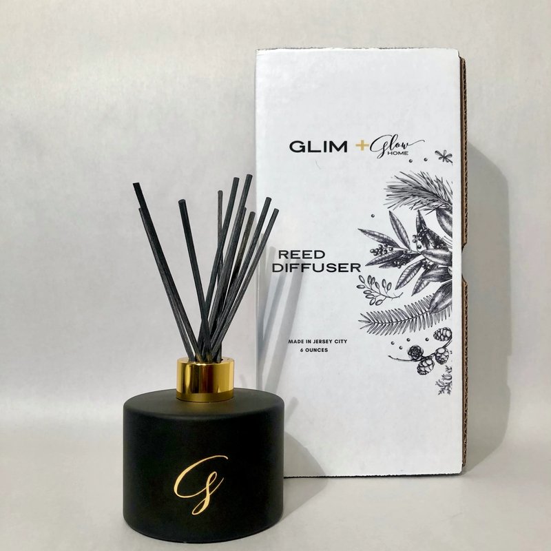 Glim + Glow Home Idol Reed Diffuser In Red
