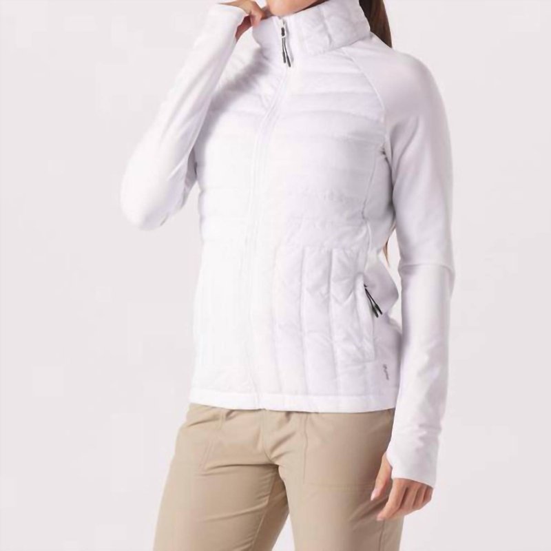 Shop Glyder Pure Puffer Jacket In White