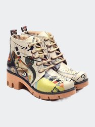 Ankle Boots YHP117 - Multi Colorful