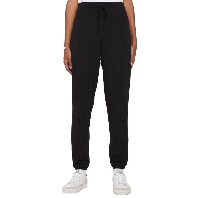 Goldie Women's Double Layer Jogger In Black