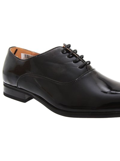 Goor Mens Patent Leather Lace-Up Oxford Tie Dress Shoes product