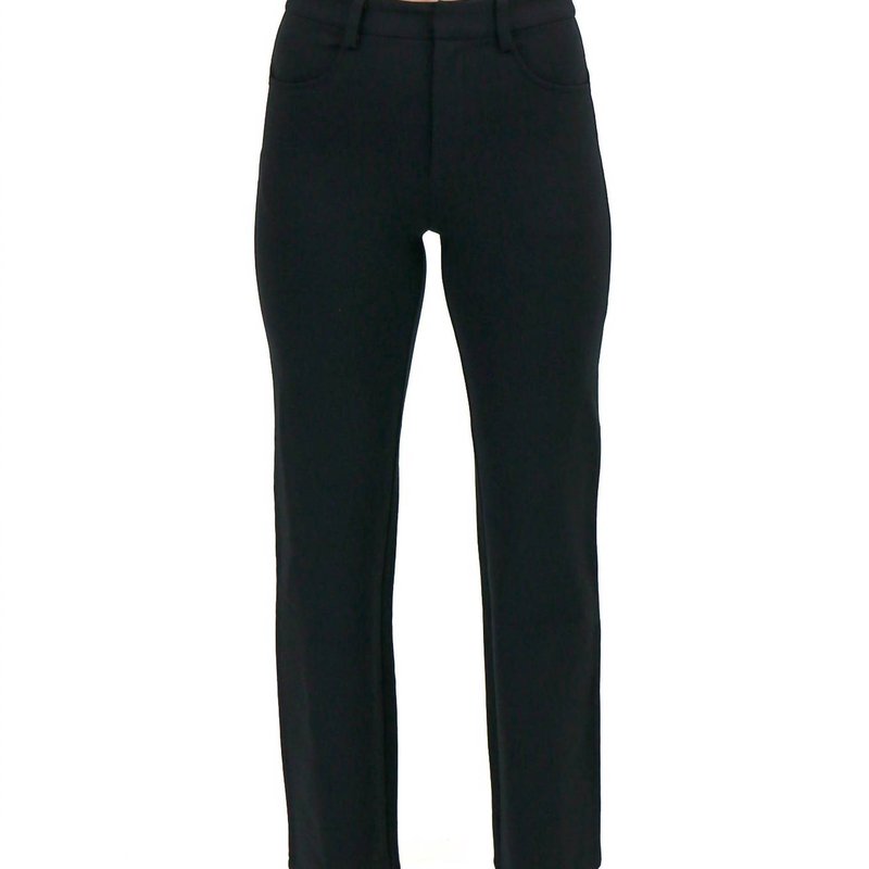 Shop Grace & Lace Fab-fit Work Pants In Black