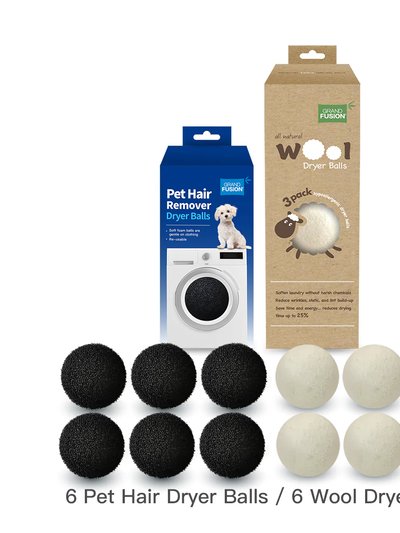 Grand Fusion Housewares Pet Hair Remover Dryer Balls product