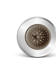 Sink Strainer, Stainless Steel & Silicone, 2 Pack