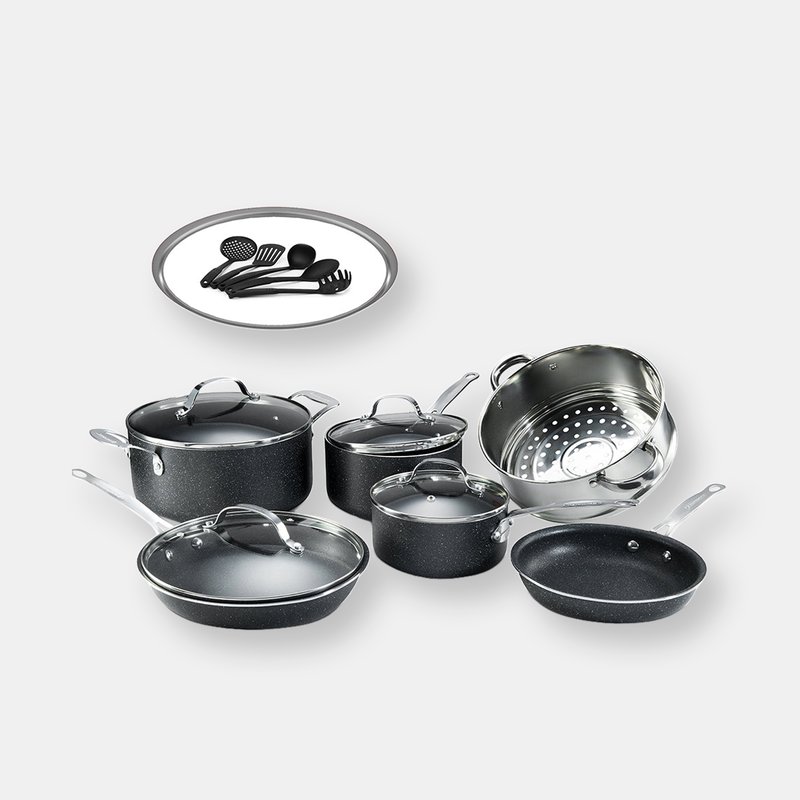 Granitestone Get It Together 10 Pc Cookware Set + Utensils