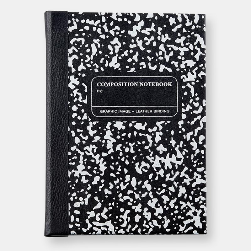 Graphic Image Composition Notebook In Black