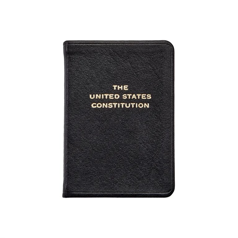 Mini United States Constitution - Black