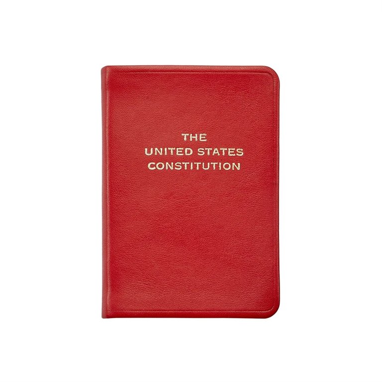 Mini United States Constitution - Red