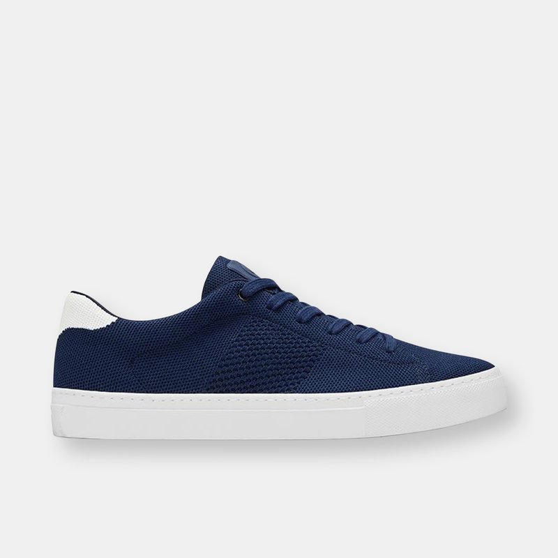 Greats The Royale Knit Sneaker In Navy/white