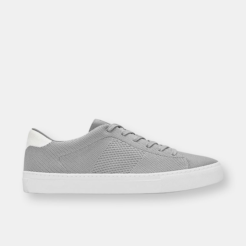 Greats The Royale Knit Sneaker In Grey/white