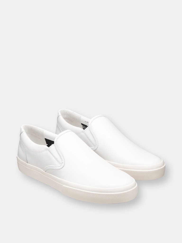 The Wooster Leather Sneaker - Blanco