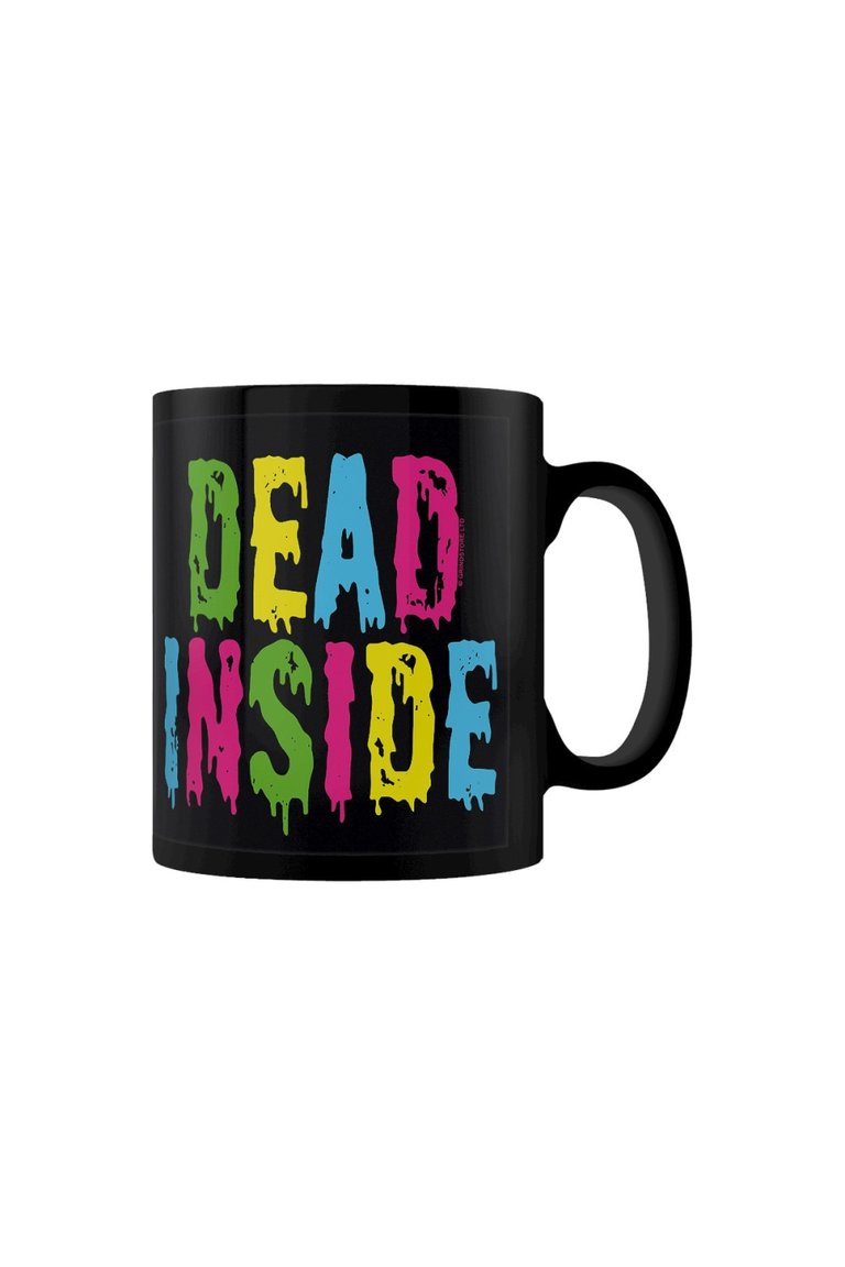 Dead Inside Mug - Black/Multicolored (One Size) - Black/Multicolored