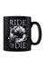 Grindstore Ride Or Die Witch Mug (Black/White) (One Size)