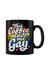 Grindstore This Coffee Made Me Gay Mug (Black/Multicolored) (One Size)