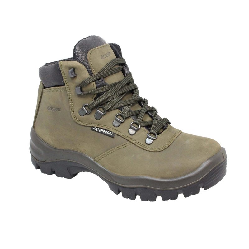 Grisport Mens Glencoe Nubuck Walking Boots (green)