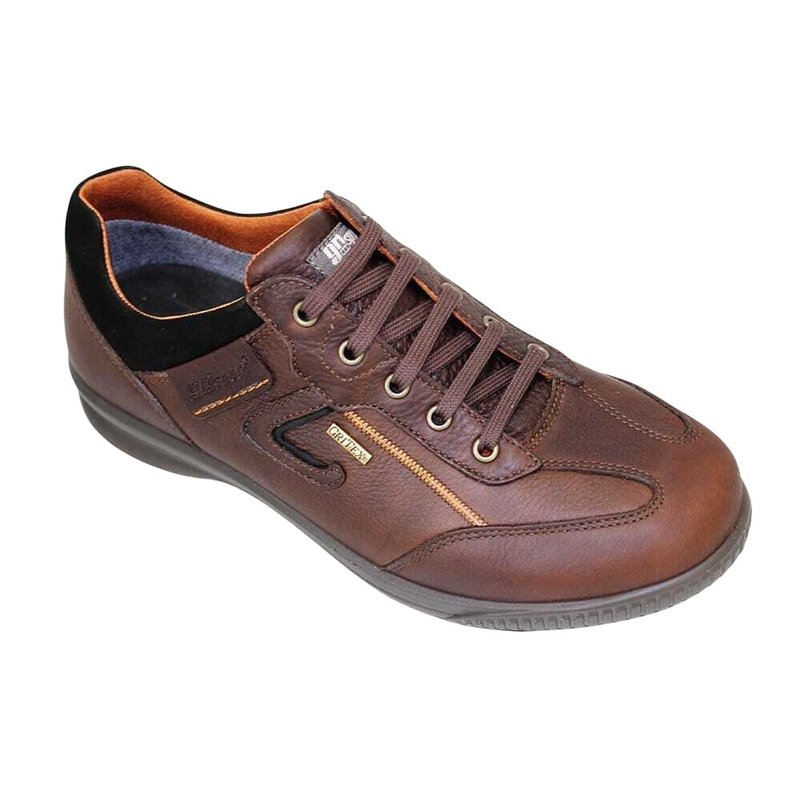 Grisport Mens Arran Leather Walking Shoes In Brown