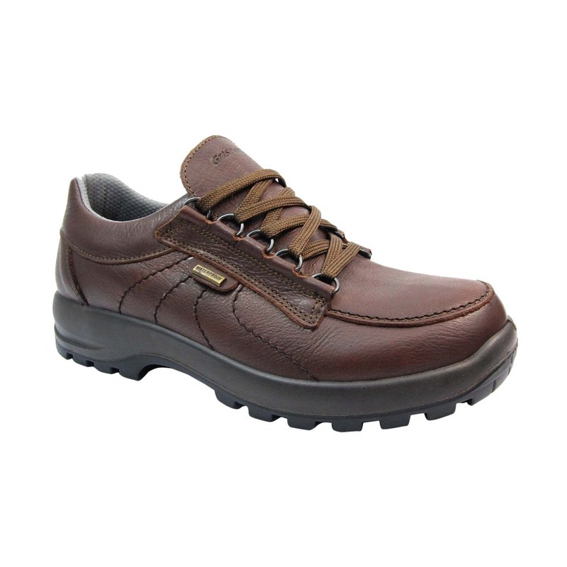 Grisport Mens Kielder Grain Leather Walking Shoes In Brown
