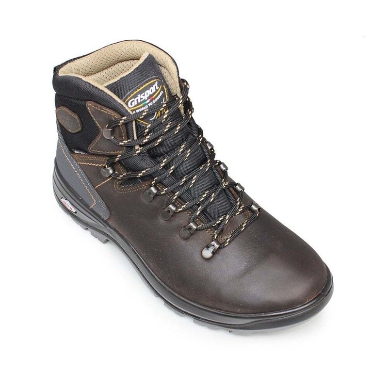 Shop Grisport Mens Pennine Waxy Leather Walking Boots (brown)