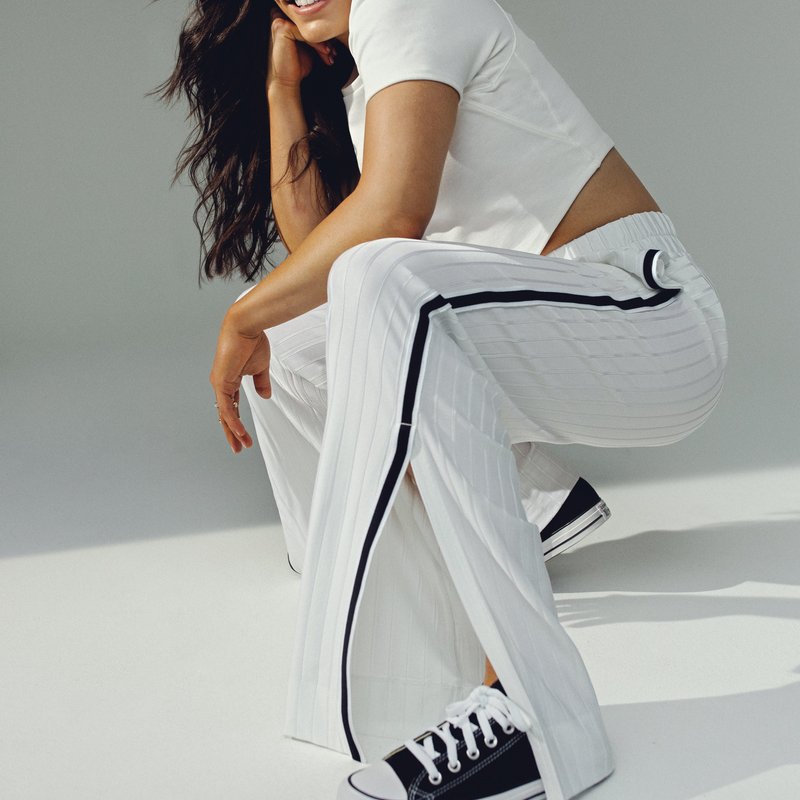 Gstq Fadeaway Pant In White