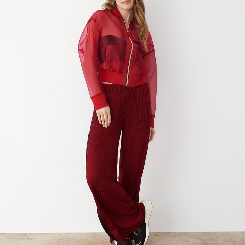 Gstq Fadeaway Pant In Red